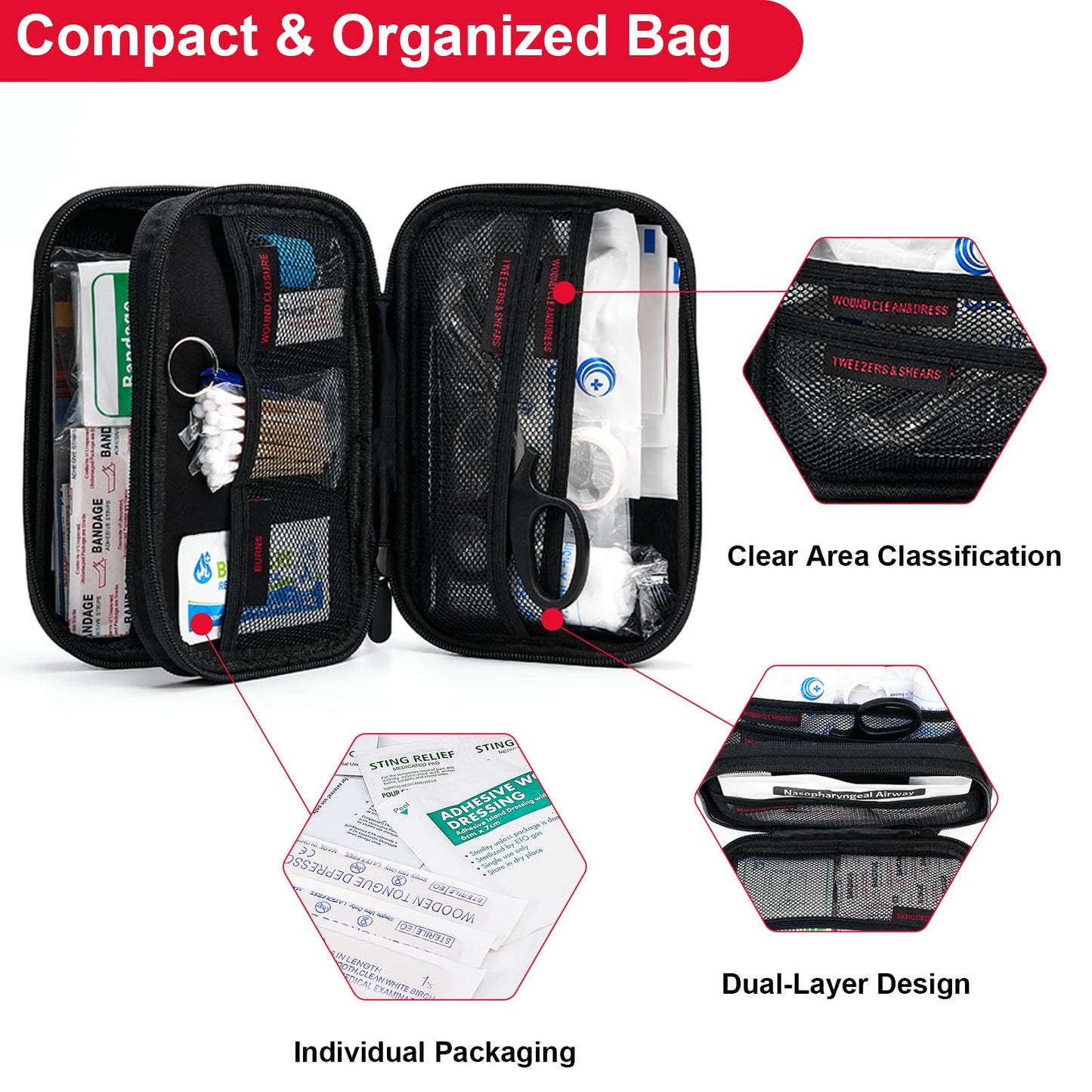 118-Piece Compact First Aid Kit