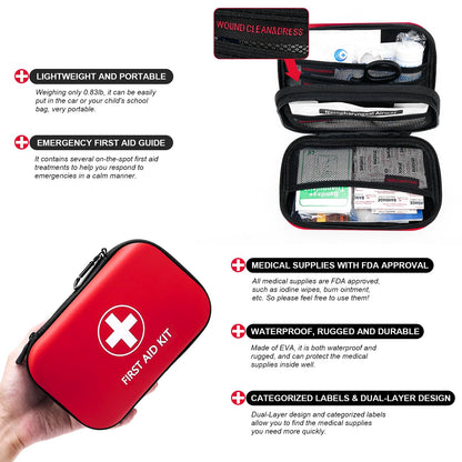 118-Piece Compact First Aid Kit